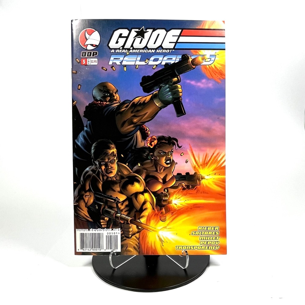 GI Joe Reloaded 5 2004 Devil's Due Publishing Comic Book J Scott Campbell Cover